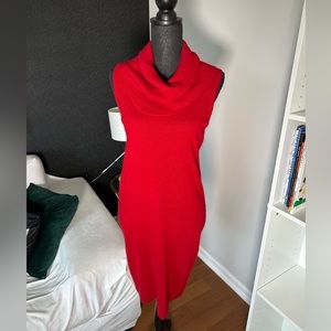 Red Sweater Dress